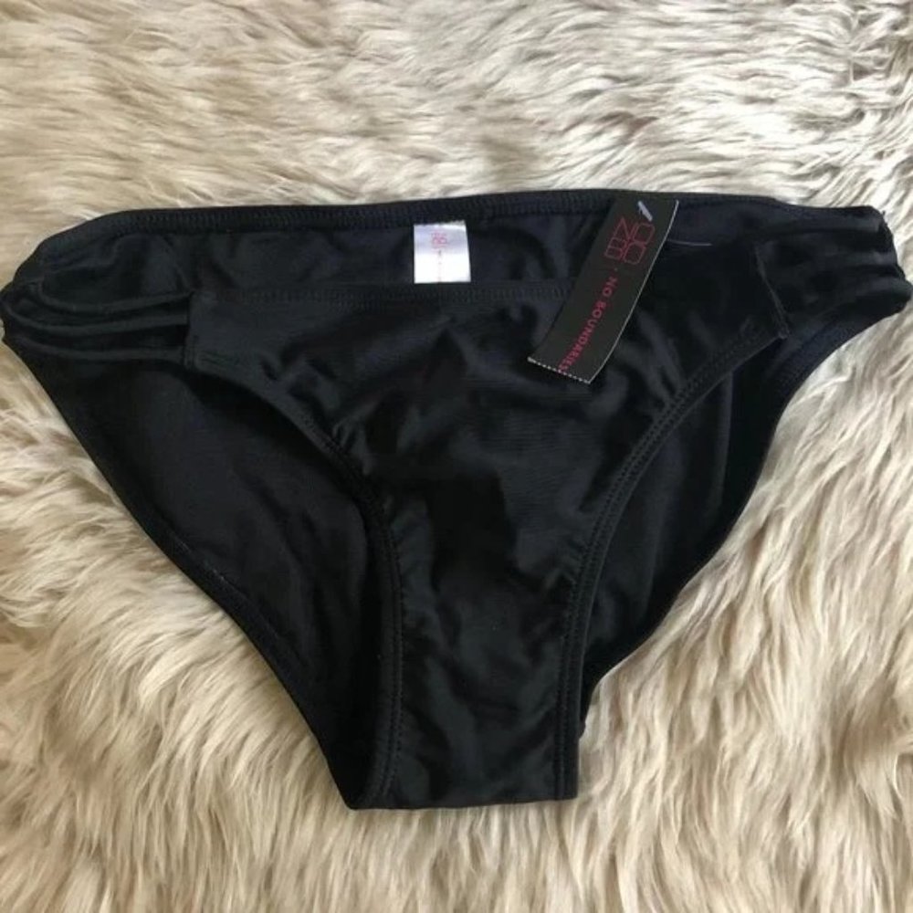 NWT Bikini Bundle (2 Suits) – Black Strappy + Forest Green Cut-Out | Size S/XS–S - Picture 6 of 13